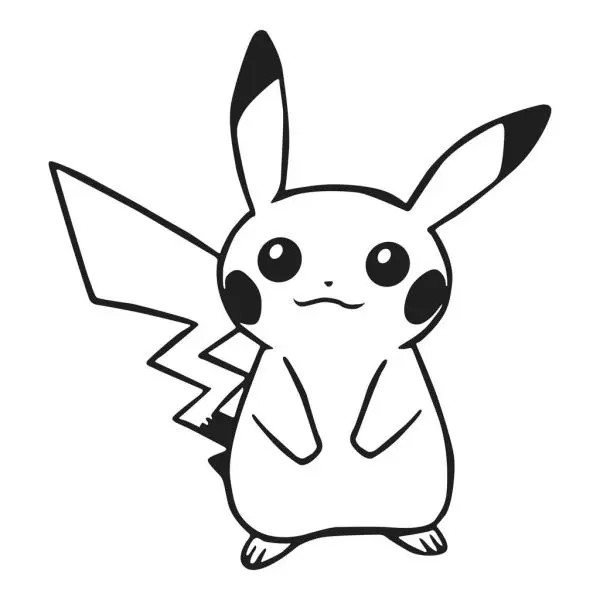 Tranh tô màu Pokemon cho bé trai
