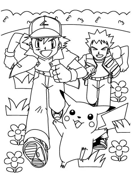 Tranh tô màu Pokemon huyền thoại tiến hóa Mega