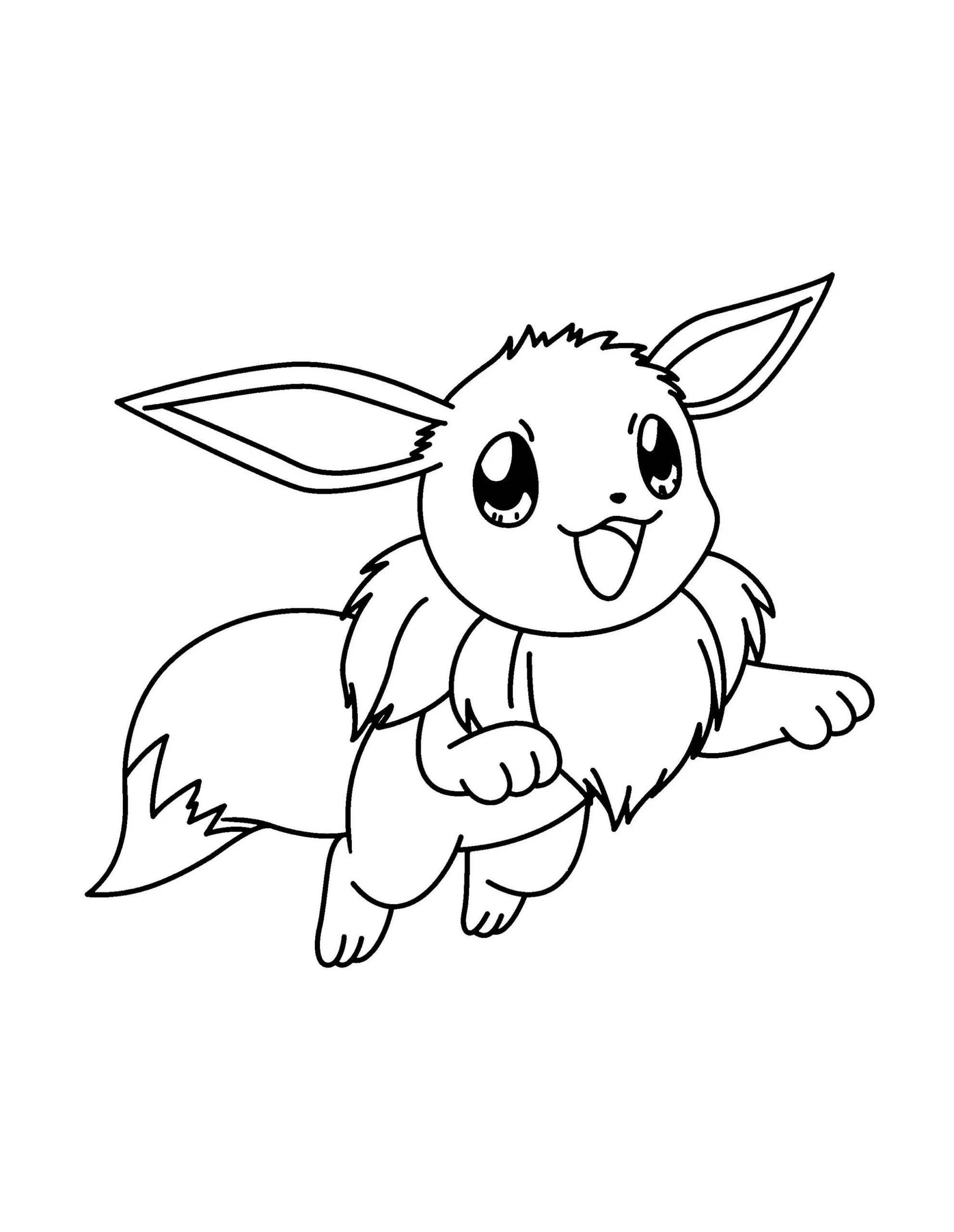 Tranh tô màu Pokemon ngộ nghĩnh
