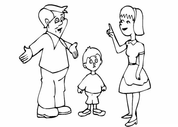 Tranh tô màu về gia đình: Hành trình khám phá tình cảm gia đình ngọt ngào