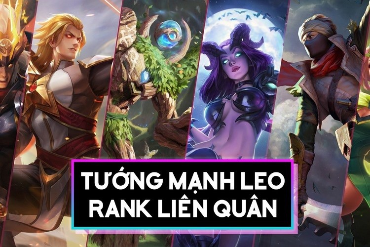 Tướng leo rank có tỉ lệ thắng cao nhất