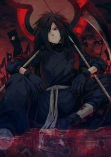 Vẻ bí ẩn của Madara Uchiha hiện rõ trong từng động tác chậm rãi và đầy ẩn ý