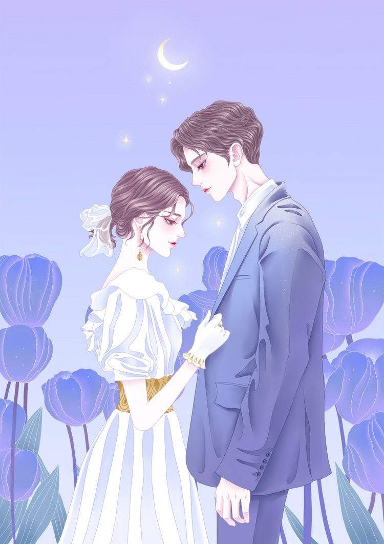 Vẻ đẹp trong trẻo và tình cảm ngọt ngào trong ảnh cưới anime