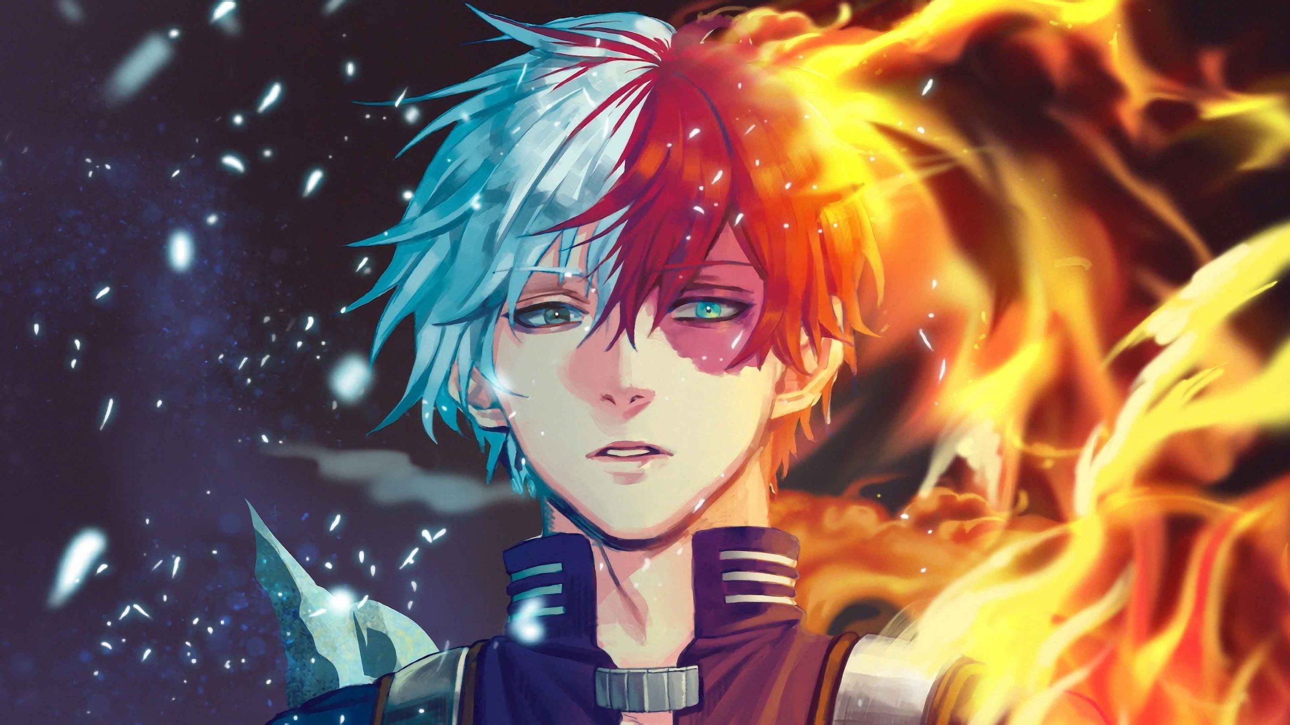 Vẻ ngoài lạnh lùng của Shoto Todoroki