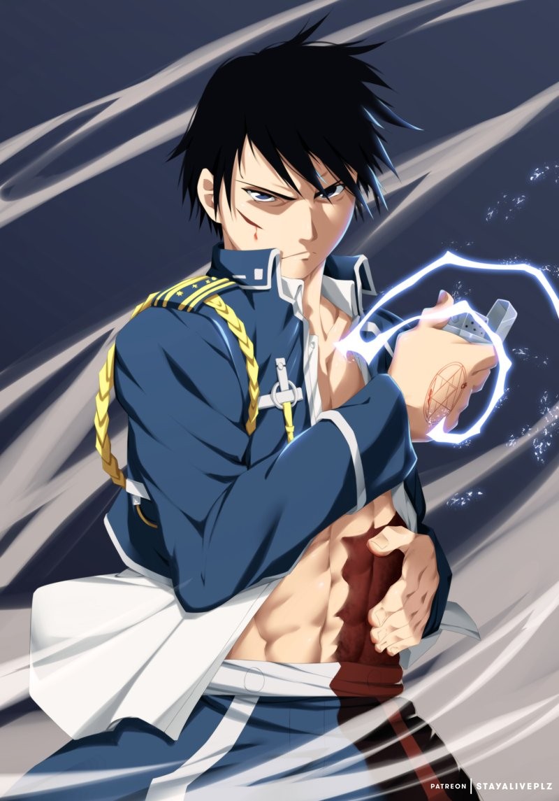 Vẻ ngoài mạnh mẽ nhưng tinh tế của Roy Mustang