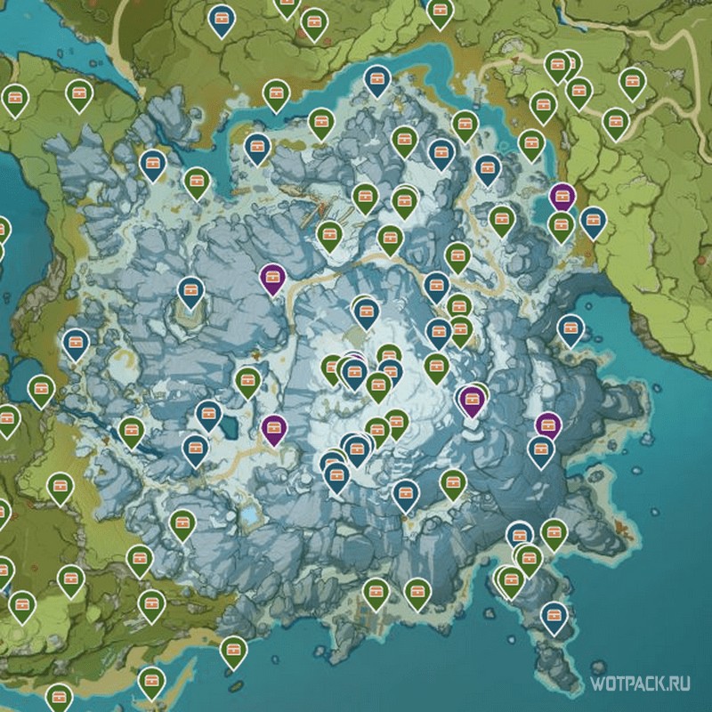 Vị trí kho báu
