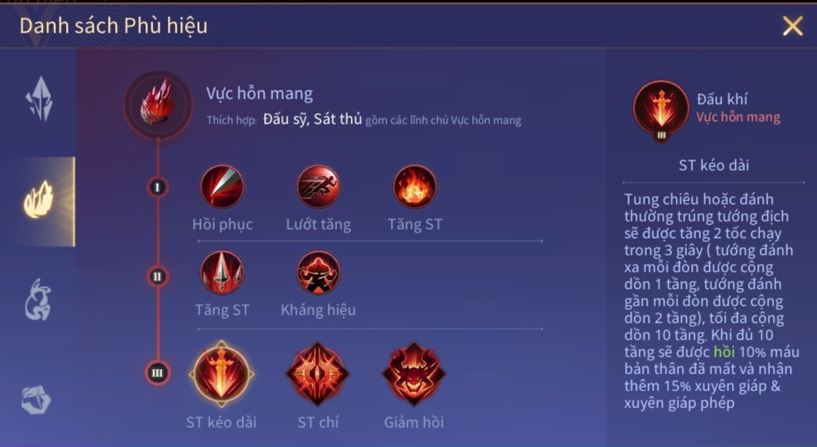 Vực hỗn mang - Đấu khí